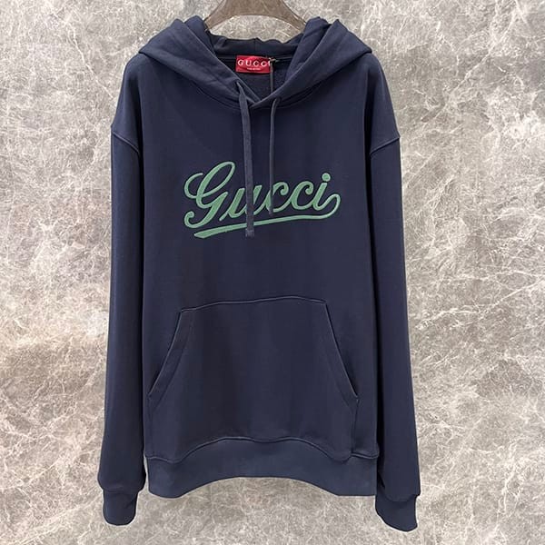 売上総額１位！グッチ レプリカ コットンジャージー フーデッド スウェットシャツ 788771XJGQK4215